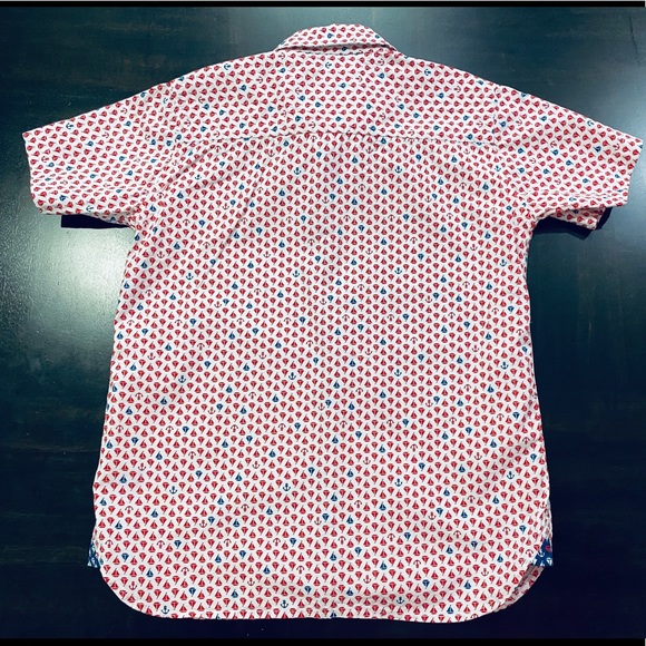 TukTuk SAILBOATS RED - BOYS SHORT SLEEVE Size 7-8 - Picture 10 of 11